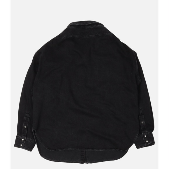 Balenciaga Drop Shoulder Denim Shirt Jacket - 46 - Picture 2 of 7